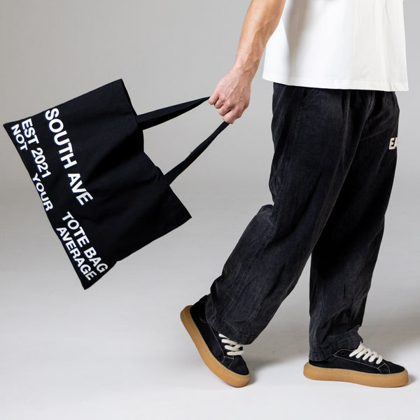 BLACK TOTE BAG