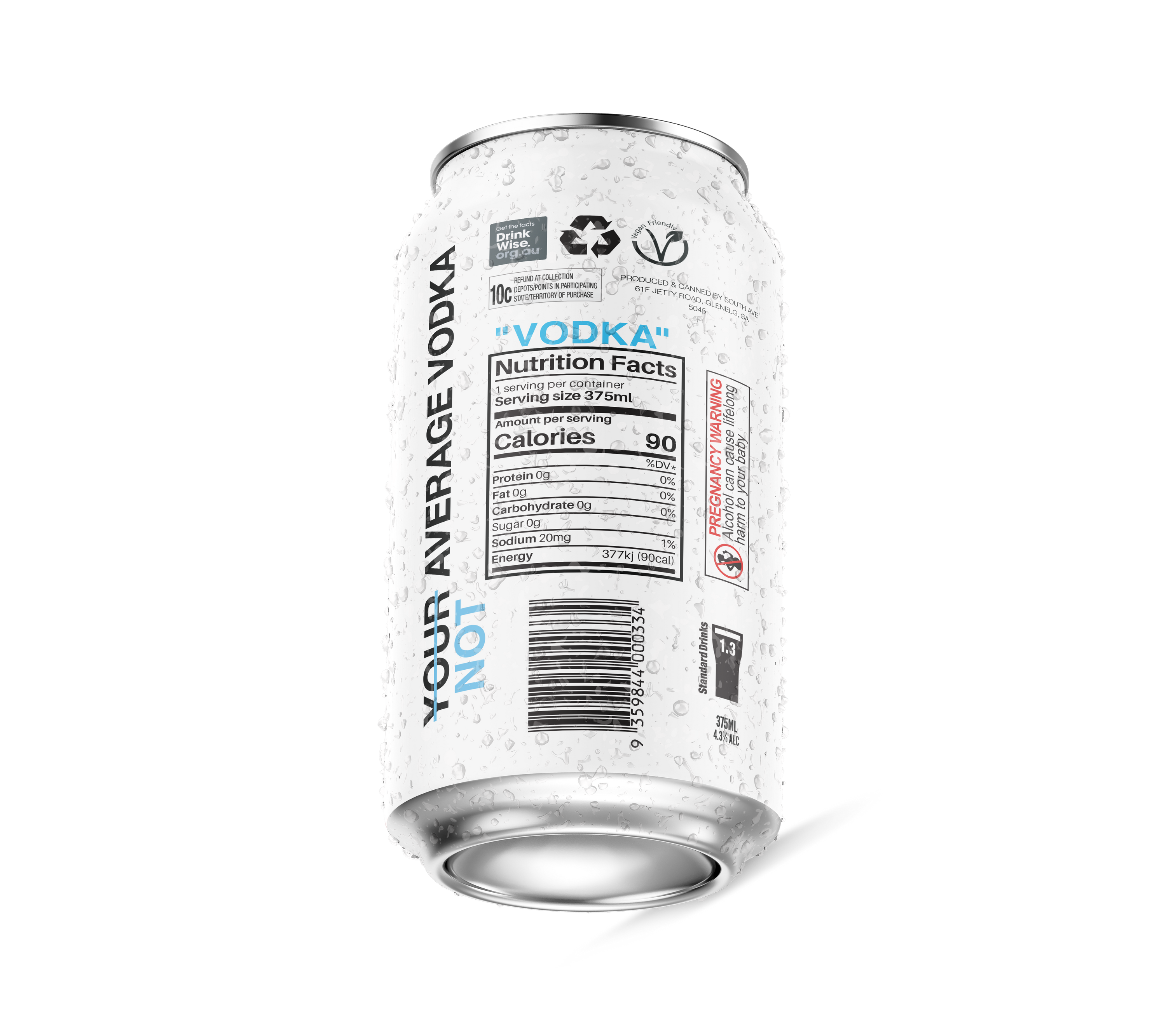 SOUR BLUE RASPBERRY VODKA