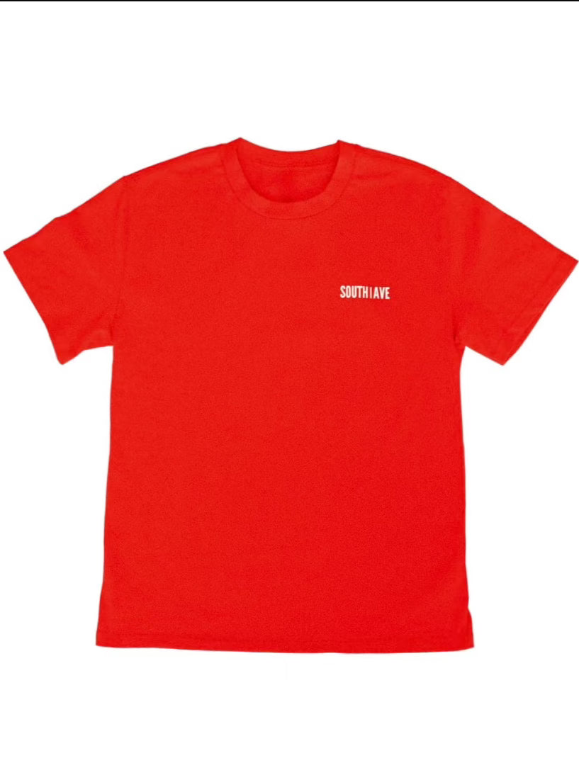 THE HEAVYWEIGHT CREW TEE  "VIVID RED"