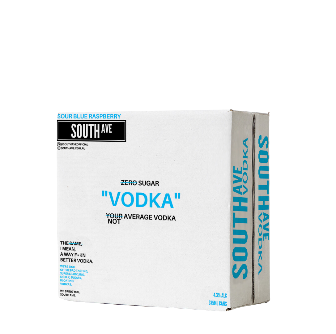 SOUR BLUE RASPBERRY VODKA – South Ave